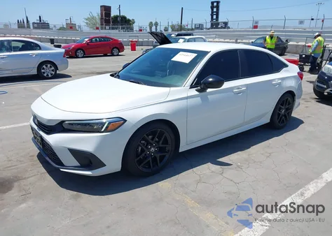 2022 Honda Civic Sport z USA, uszkodzony, nr VIN 2HGFE2F59NH561179